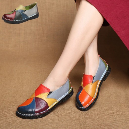Mocasines de colores para mujer J2360