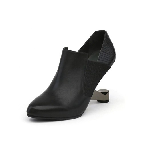 Mocassins elegantes para senhora com salto J1914