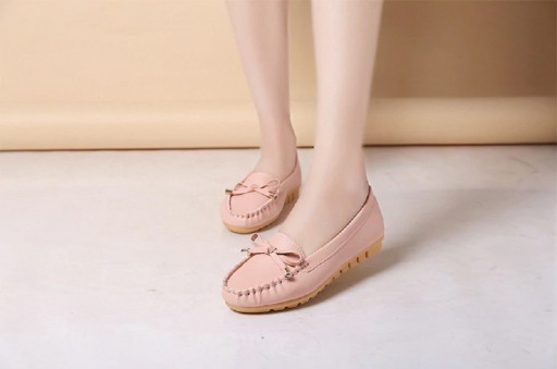 Mocassins pour femmes avec nœud