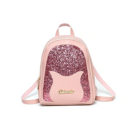 Mochila brilhante para senhora