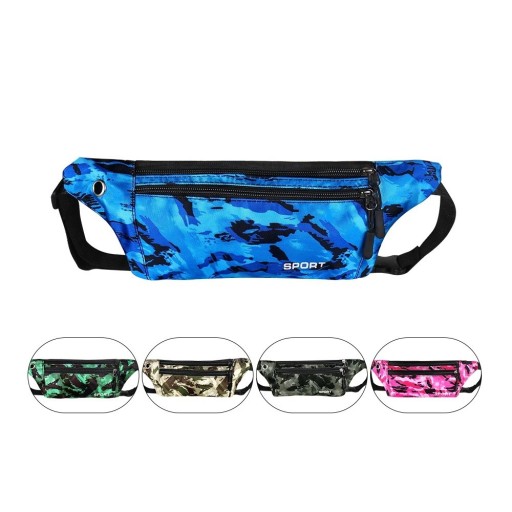 Mochila de cintura camuflada T723