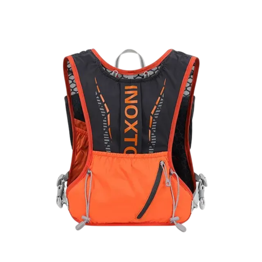 Mochila de corrida leve 5L com colete de hidratação unissexo para maratonas, ciclismo e caminhadas Mochila ultraleve e resistente para homens e mulheres Desporto ao ar livre
