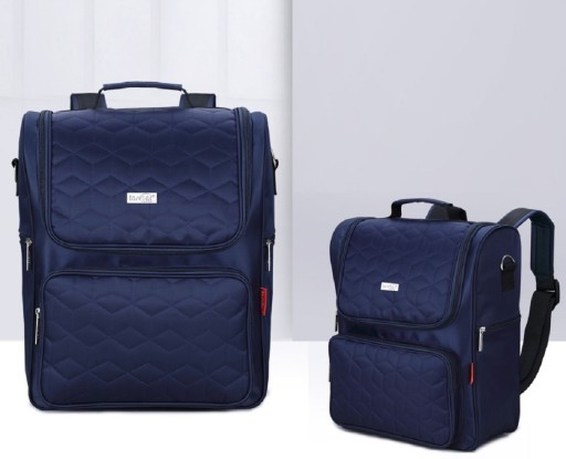 Mochila de maternidad grande con accesorios