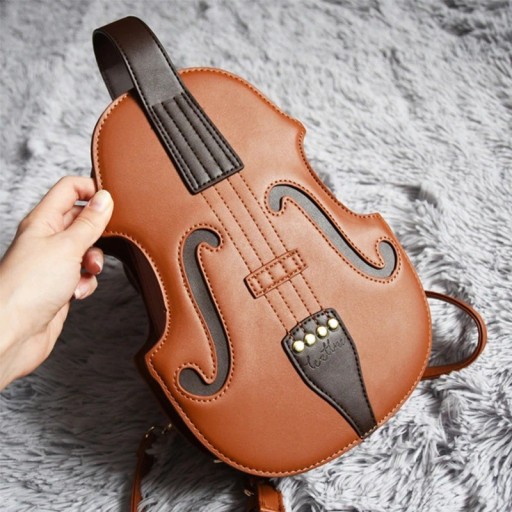 Mochila feminina violino