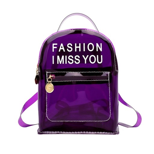 Mochila transparente para mujer E929
