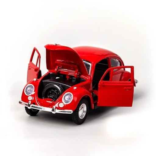 Model retro klasického auta 1:32 Slitinový kovový model historického vozu Detailní miniatura Hračka pro děti Sběratelský model Stylový dárek
