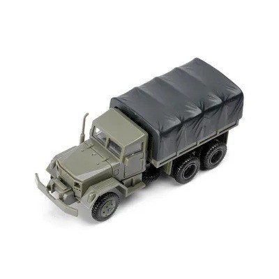 Model vrachtwagen M35 6x6 groen schaal 1:72 plastic bouwpakket om in elkaar te zetten militaire techniek merk GSF