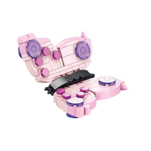 Modèle de Papillon 8 x 10 x 7 cm en 115 micro blocs de construction Kit créatif 3D mini constructeur pour enfants à partir de 9 ans Kit éducatif de construction d'insectes à assembler