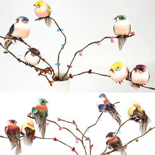 Modèle décoratif d'oiseau
