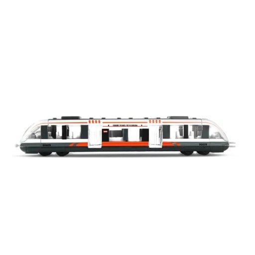 Modello di treno realistico 17 x 3 x 2,5 cm Lega di metallo e plastica ABS Mini treno da collezione Modello di locomotiva Giocattolo