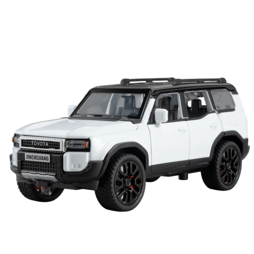 Modelo de coche SUV de metal Realista modelo de colección de vehículo Réplica de metal de SUV con un acabado detallado y ruedas