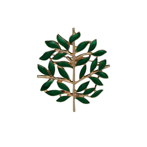 Moderna växtbroscher 2,8–9,1 cm Zinklegering Flera sorter Löv och blommor Elegantisk naturlig accessoar