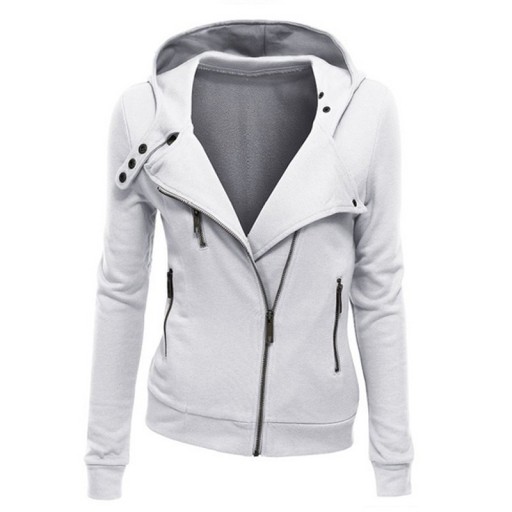 Modischer Hoodie für Damen – Weiß