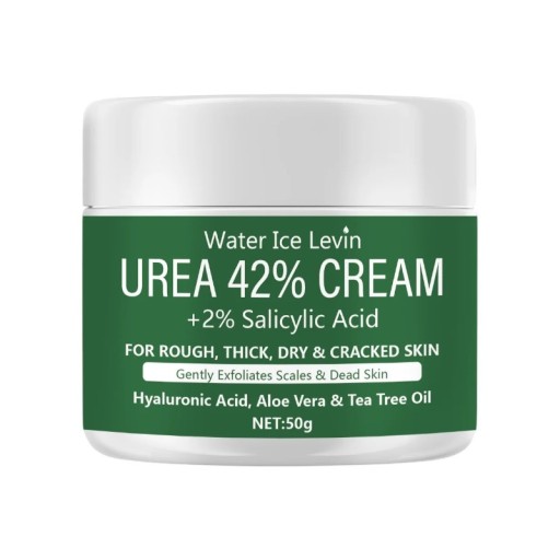 Moisturising Cream for Feet and Hands 50 g 42% Urea 2% Salicylic Acid Hyaluronic Acid Aloe Vera Tea Tree Oil