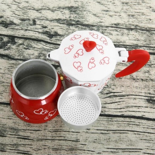 Moka-kande med hjerter