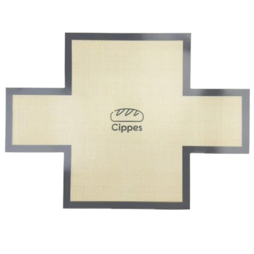 Molde para pan 39,5 x 28,5 cm Alfombrilla antiadherente resistente al calor para hornear en el horno reutilizable