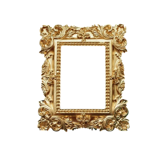 Moldura de fotos retangular dourada retro 10 x 8,4 cm decoração em resina para joias unhas decoração doméstica adereço fotográfico para fundo de fotografia