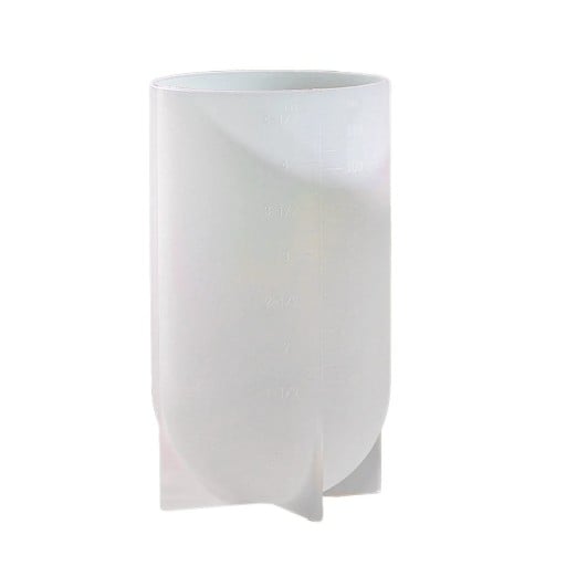 Molete de silicone para resina 8,8 x 7 cm Forma para fabrico de suporte Base para decorações Suporte de mesa