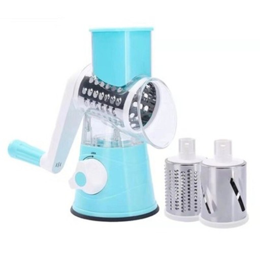 Molinillo de mano casero con 3 rodillos
