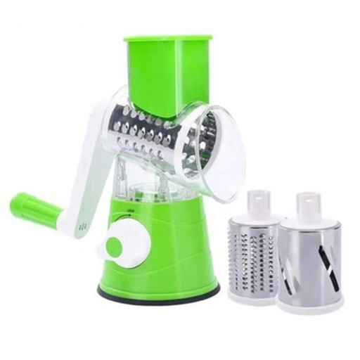 Molinillo de mano casero con 3 rodillos