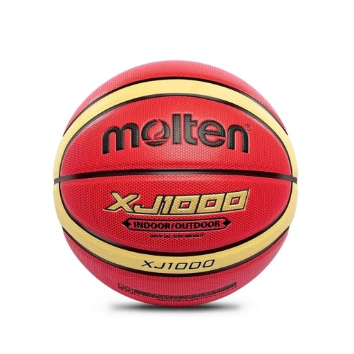 Molten XJ1000 Velikost 6 Basketbalový míč PU kůže Odolný proti opotřebení Tréninkový míč Vnitřní venkovní univerzální hra pro muže ženy mládež