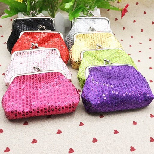 Monedero de mujer con lentejuelas J3101