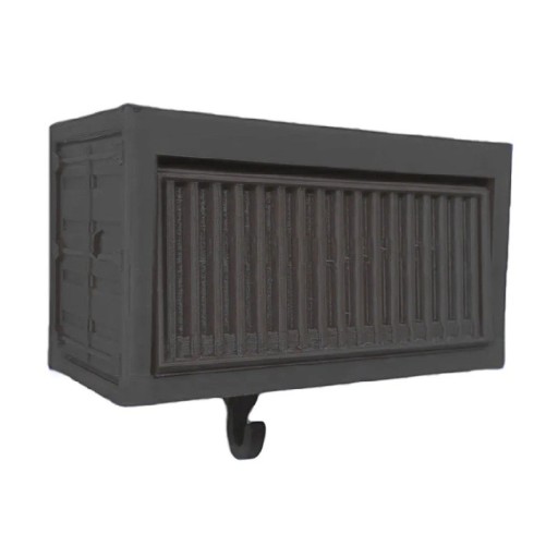 Monitoiminen avainpidike avattavilla ovilla 10,3x5x6 cm PVC:stä avainten ja pienten esineiden säilyttämiseen eteisessä