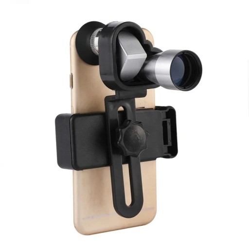 Monóculo portátil HD para telemóvel Monóculo exterior com visão nocturna para caça Monóculo para campismo, escalada, observação de aves Monóculo 8x20 mm