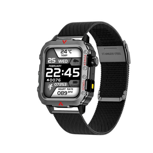 Montres intelligentes sportives multifonctionnelles Suivi des pas distance calories activité Montres intelligentes résistantes pour le sport Activité quotidienne Aperçu des fonctionnalités