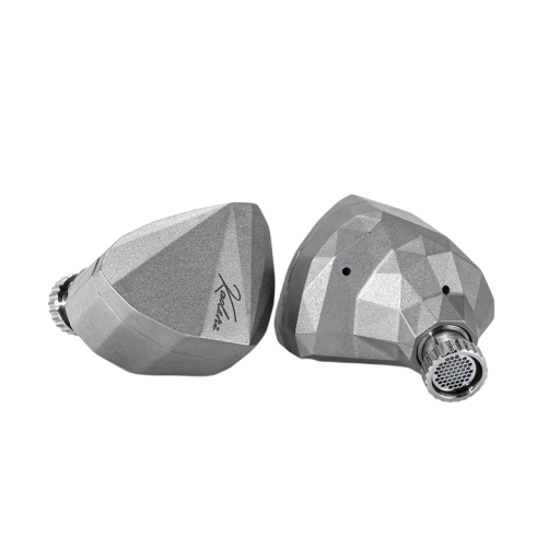 Moondrop Kadenz In-Ear Hoofdtelefoon Bedraad met 4,4 mm Connector en USB-C Adapter Metaalconstructie 20 Hz–20 000 Hz Zilver voor Muziekluisteren