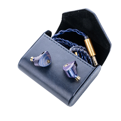 Moondrop Starfield II In-Ear Hoofdtelefoon Dynamische Driver met Laag Vervorming 10 mm Magnesium-Lithium Membranen 12 Hz–24 kHz Paars