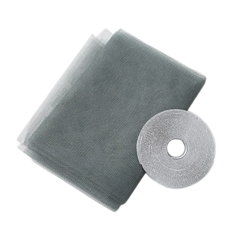 Mosquitera para ventana 1,3 x 1,5 m Mosquitera para ventana Mosquitera para ventana ajustable