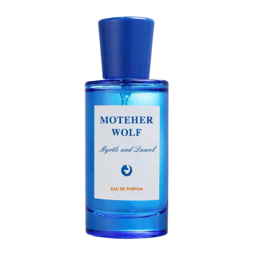Moteher Wolf Myrtle and Laurel apă de toaletă 50 ml unisex parfum aromat-citrus cu myrtă și lămâie sticlă albastră pentru femei și bărbați