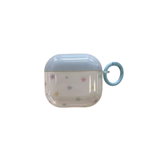 Motif étoiles pour AirPods 3 Étui pour écouteurs Bluetooth sans fil iPhone Design élégant Protection des écouteurs