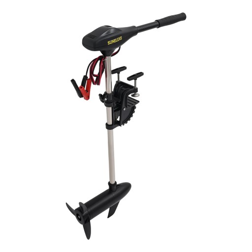 Motor Eléctrico para Barcos 12 V con Mango Telescópico 5 Velocidades Adelante y 2 Atrás Eje Resistente a la Corrosión de 70 cm Negro para Botes y Barcos de Pesca