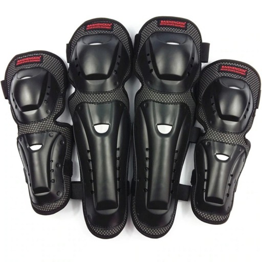Motorcycle Knee and Elbow Protectors 4 pcs