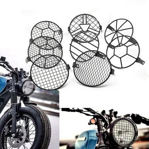 Motorcykel forlygtegitter