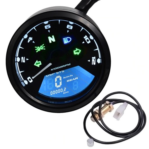 Motorcykel speedometer