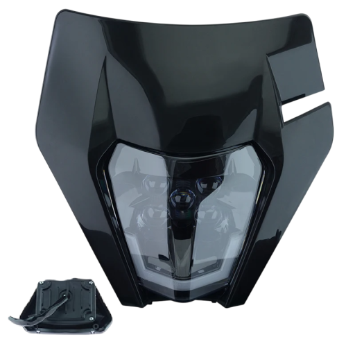 Motorcykelforlygter 5 LED Enduro 2017-2019 Motorcykelkonverteringsforlygte Høj lysstyrke Offroad LED-forlygte