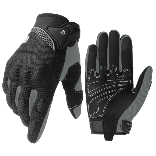 Motorradhandschuhe zum Motorrad- und Fahrradfahren, berührungsempfindliche schützende Sporthandschuhe, atmungsaktiv für den Rennsport und den Alltag