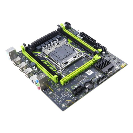 MOUGOL X99 spelmoderkort set med processor Intel Xeon E5 2650 V4 12 kärnor 24 trådar för stationära datorer