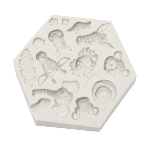 Moule en silicone animaux de safari