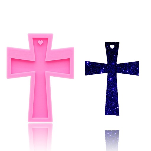 Moule en silicone croix