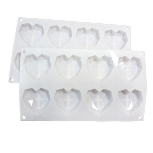 Moule en silicone en forme de cœur