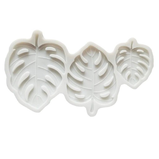 Moule en silicone feuilles