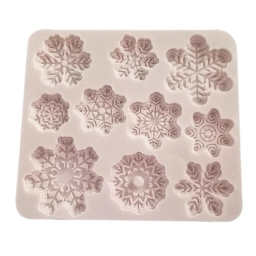 Moule en silicone flocon de neige