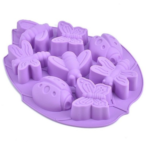 Moule en silicone insectes