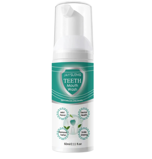 Mousse de blanchiment des dents 60 ml Pâte dentifrice moussante pour le blanchiment des dents Mousse nettoyante pour les dents