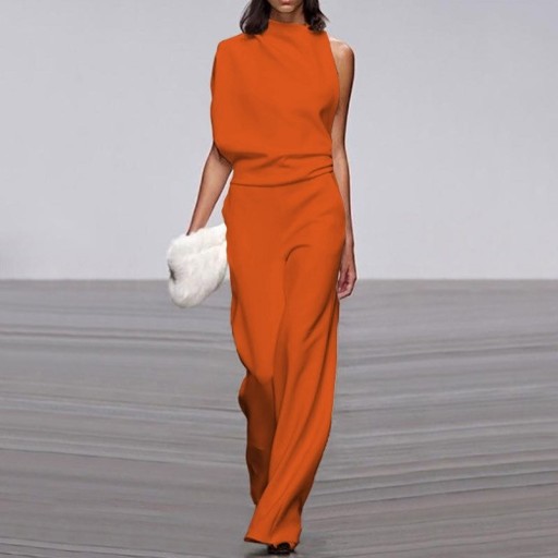Mouwloze jumpsuit voor dames B828