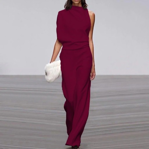 Mouwloze jumpsuit voor dames B828